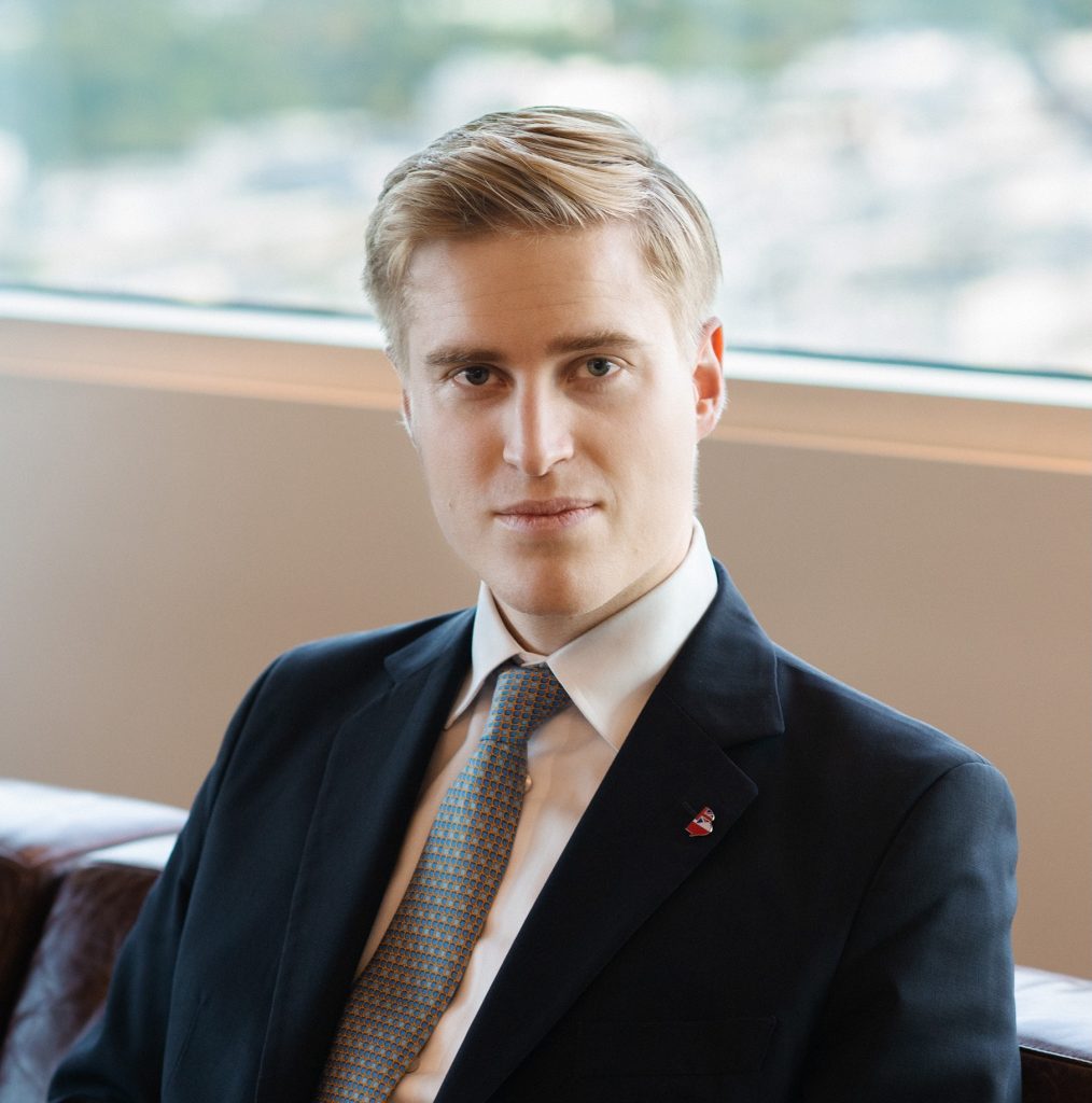 George Byczynski in suit